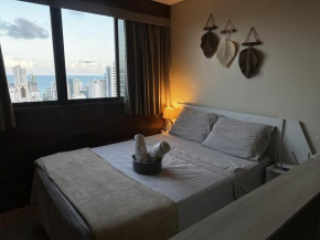 Flat 26º andar com vista para o mar- Próximo ao shopping e à praia de Boa Viagem